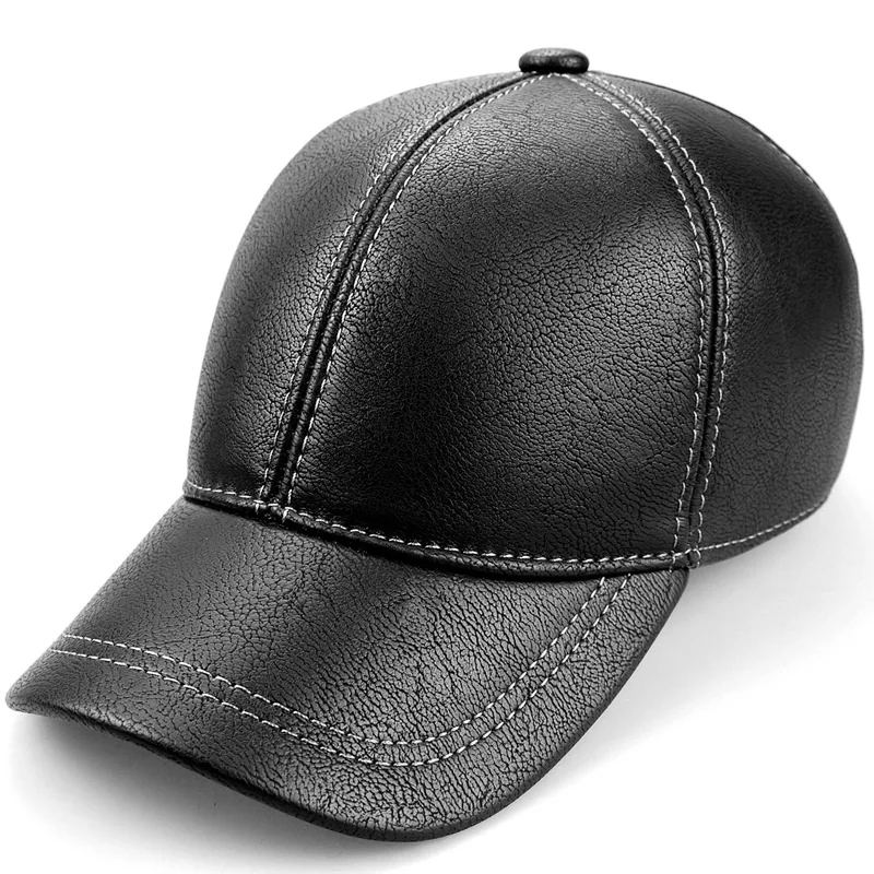 

Мужская оригинальная Мужская кепка для гольфа, Повседневная бейсбольная кепка с наушниками, головной убор из искусственной кожи, регулируе...