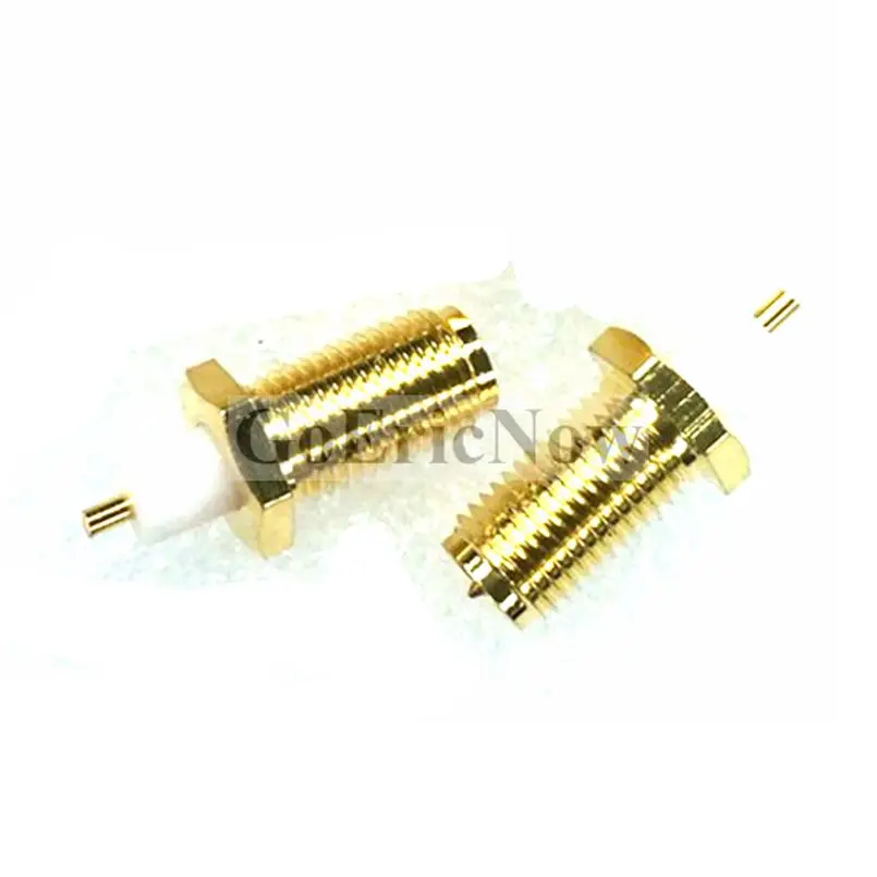 10 шт. РЧ коаксиальный стеновых панелей монтажный крепеж 50ohm SMA/RP SMA со штекера на