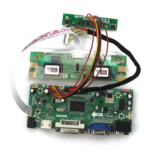 M. NT68676 LCD/LED плата драйвера контроллера (HDMI + VGA DVI аудио) для LB150X02 TL01 LVDS монитор