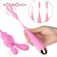 tongue clitoris stimulation vibrator for women vagina needle vibration massager erotic sex toys for women anal butt masturbation