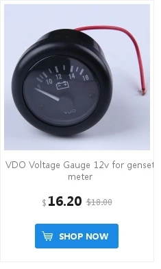12V VDO Датчик температуры воды 38~ 120C/100~ 250F 12 V/24 V опционально