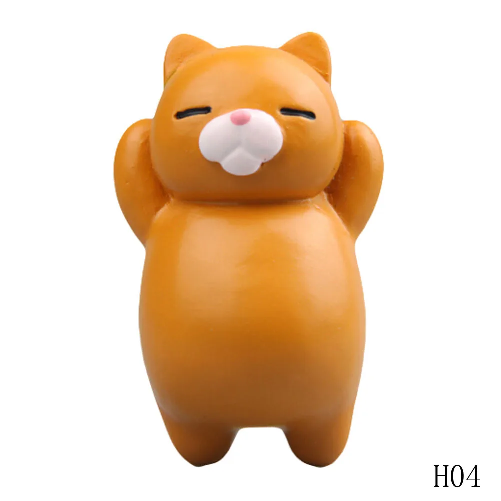 1 шт. милый кот мультфильм творческий 3D магнитные пряжки холодильник Наклейки действие украшения дома - Цвет: 4