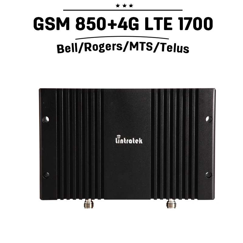 ЖК дисплей 70 дБ усилитель GSM 850 МГц 4G LTE 1700 сигнала мобильного телефона Усилитель с
