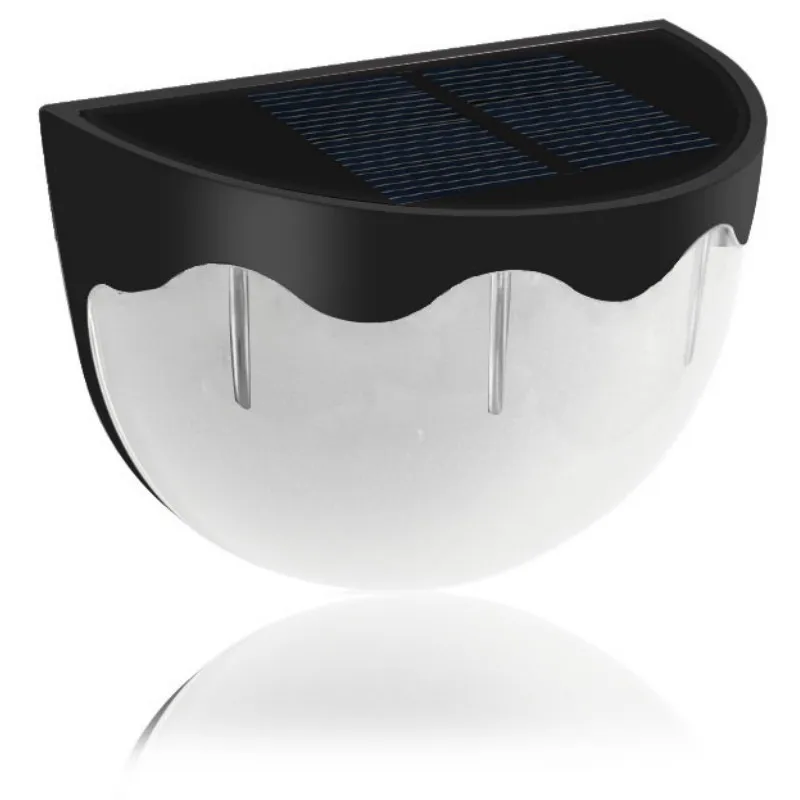 Садовый настенный светильник на солнечной батарее 2 светодисветодиодный