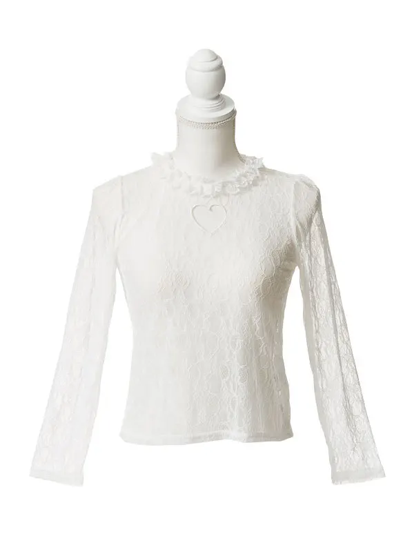 Новый Японии осень тонкий Кружевная рубашка Симпатичные тапочки с узором в виде