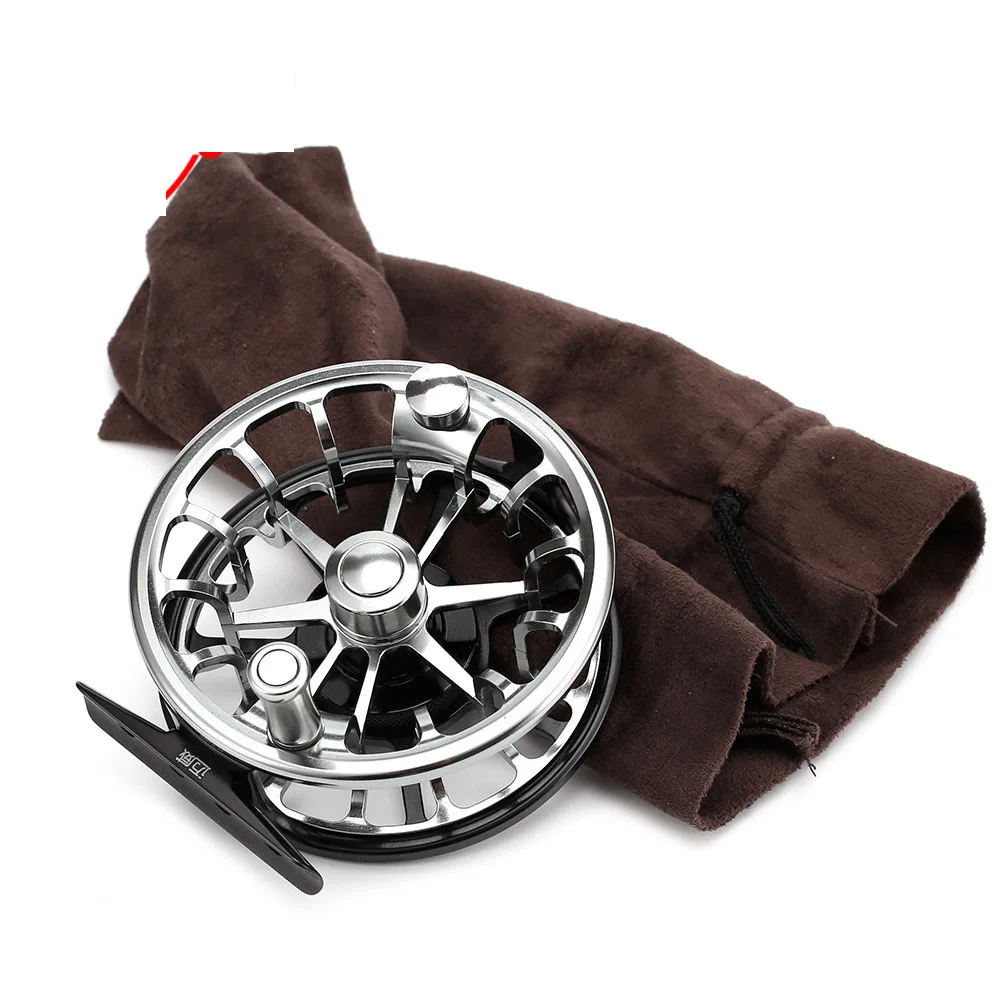 

Durable Fishing Reel 3BB 146g 1:1 Aluminum Full Metal 5/6 # Fly Fishing Reel Fish Wheel Fly Reel With Bag