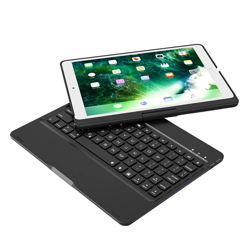 Для ipad Pro 10 5 чехол для клавиатуры Роскошный 360 Вращающийся air 3 дюймов 2019 подсветка