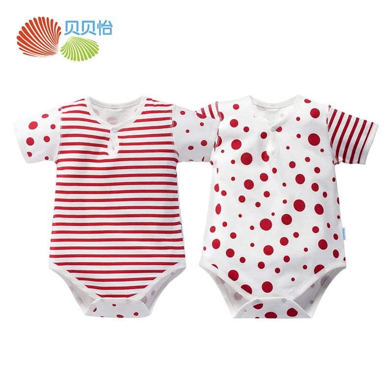 Bornbay/одежда для малышей из 2 предметов Комбинезон младенцев Боди с короткими