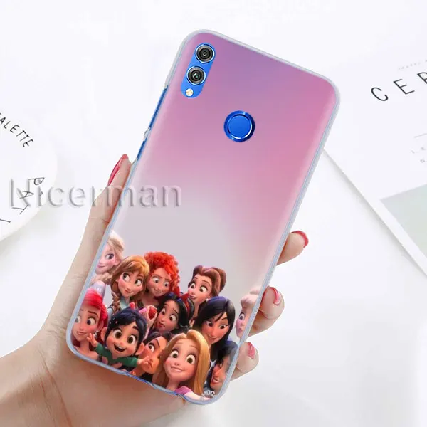 A-05 Чехол для телефона для Honor Y9 Y7 Y5 Y6 Y9 Honor 10 20 Lite 8X 8A играть прозрачная крышка Капа Аладдин, Принцесса Жасмин Капа Coque - Цвет: A-05