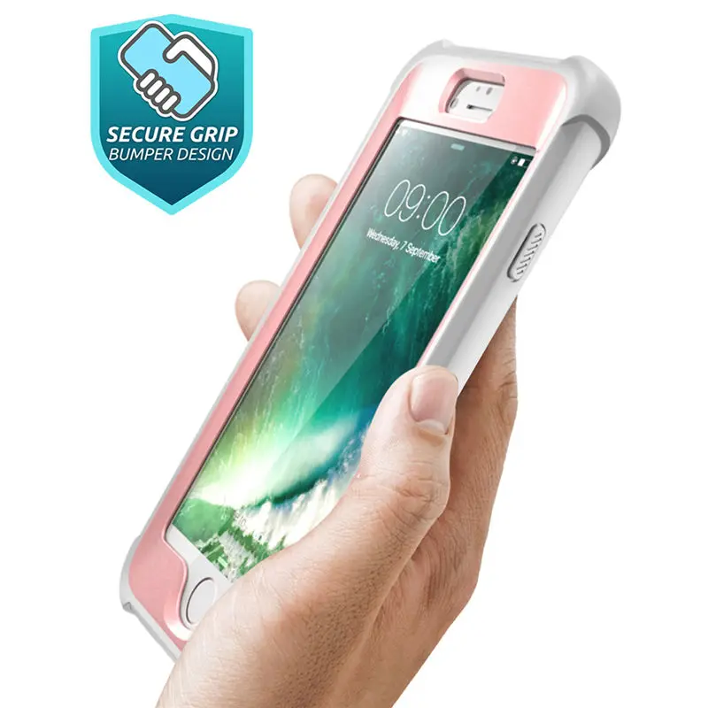 For iPhone 6 Plus/6s Plus Case 5.5 inch i-Blason Ares Series Full-Body Rugged Clear Bumper with Built-in Screen Protector |