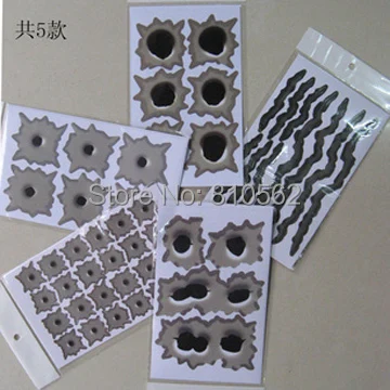 Наклейка для украшения автомобиля автоматическая имитация отверстий пуль
