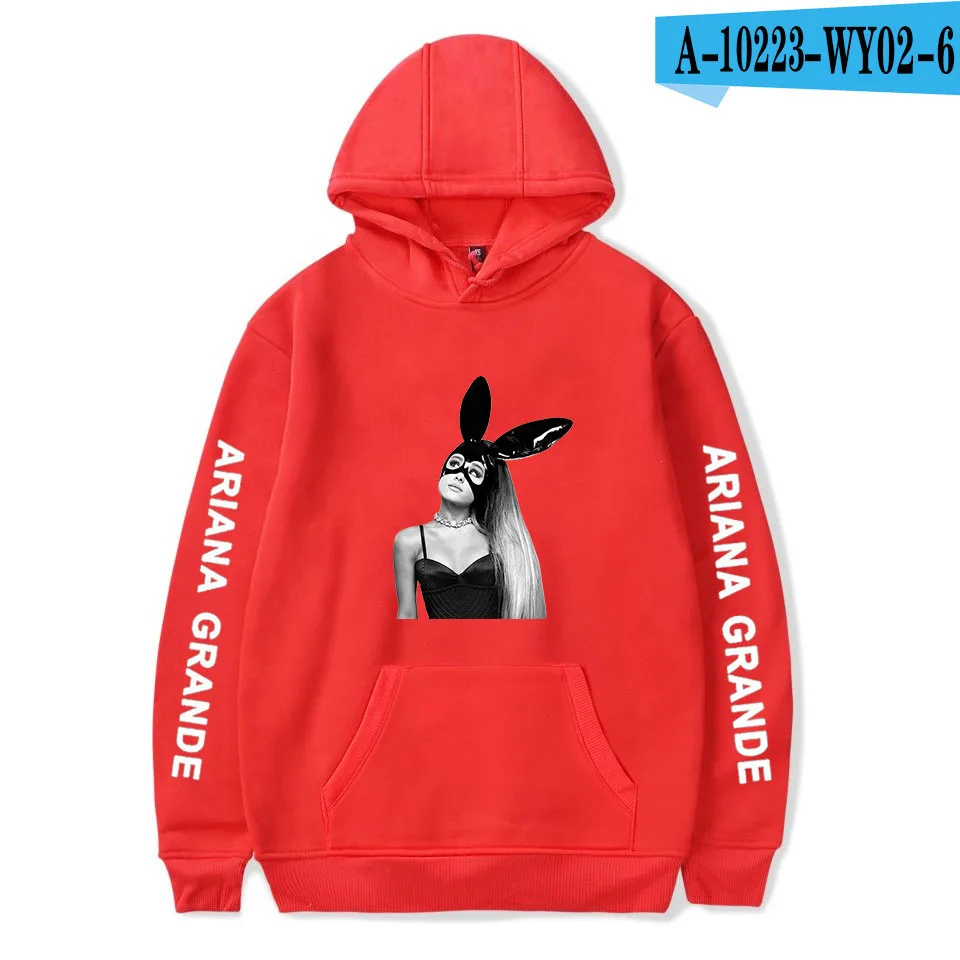 Ариана Гранде Толстовка для женщин мужчин Harajuku арианатор Dangerous Woman Tour толстовки с
