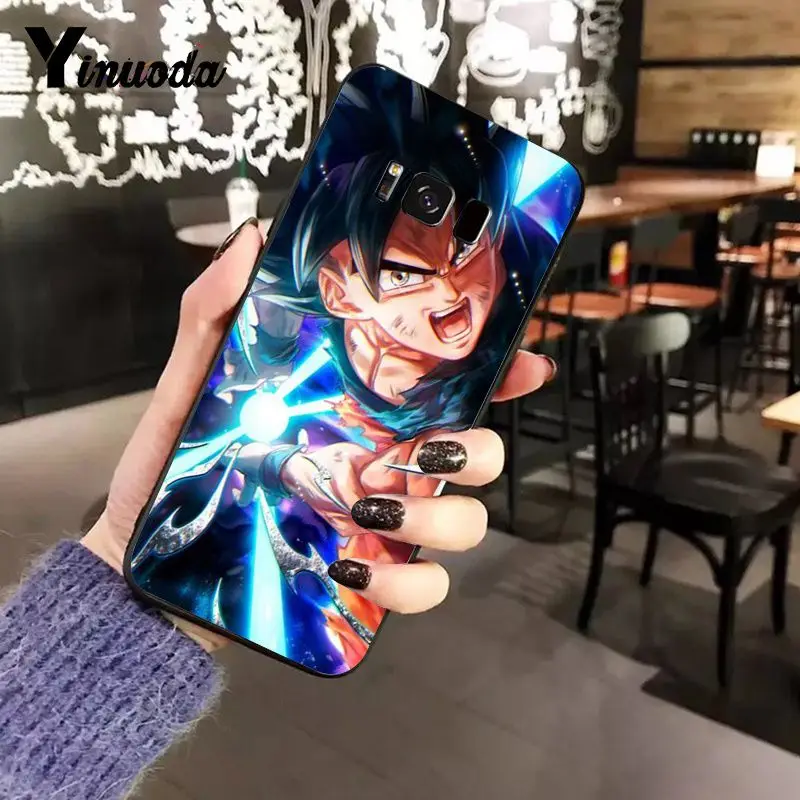 Yinuoda Dragon Ball черный мягкий чехол для телефона Samsung GALAXY Note5 Note3 Note4 Note2 Note7 Note8 Note9 |