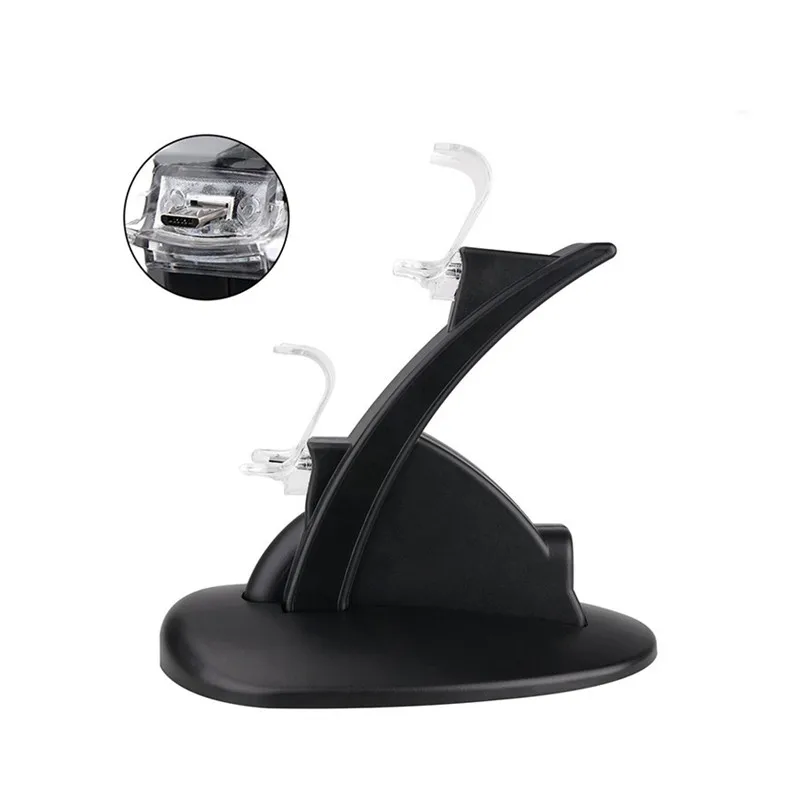 PS4 аксессуары Джойстик PS4 Зарядное устройство Play Station 4 двойной микро-usb зарядная станция Подставка для SONY Playstation 4 PS4 контроллер