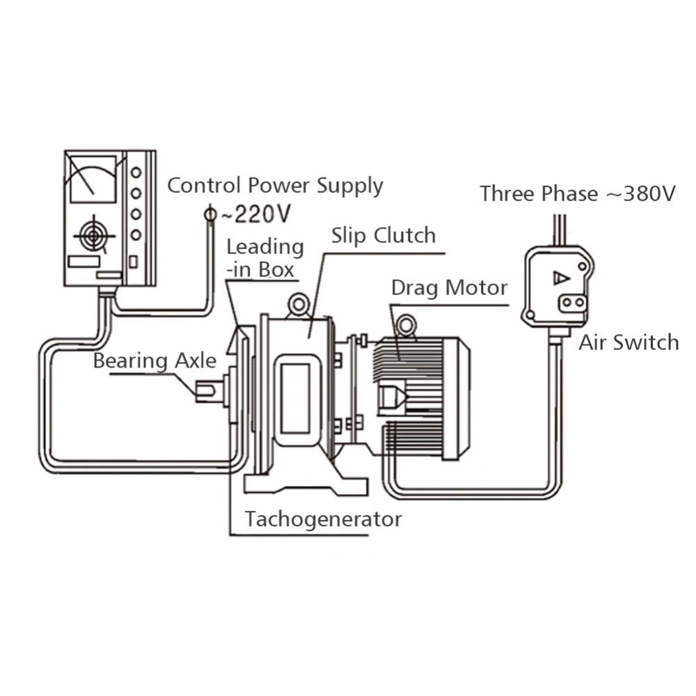 AC 220V JD1A-40 электромагнитное регулирование скорости PLC контроллер двигателя регулятор скорости двигателя переменный инвертор