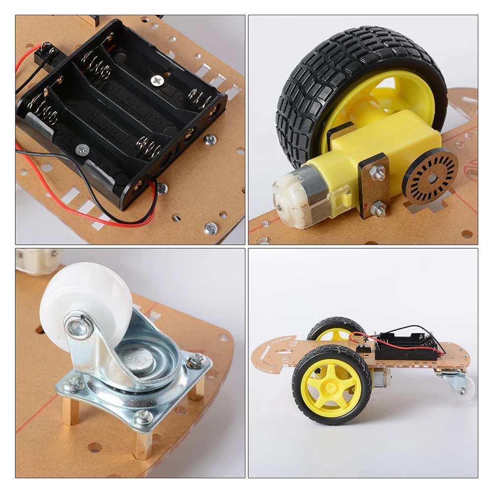 WOTT 16 шт умный робот шасси автомобиля оборудование слежения/скорость колесико