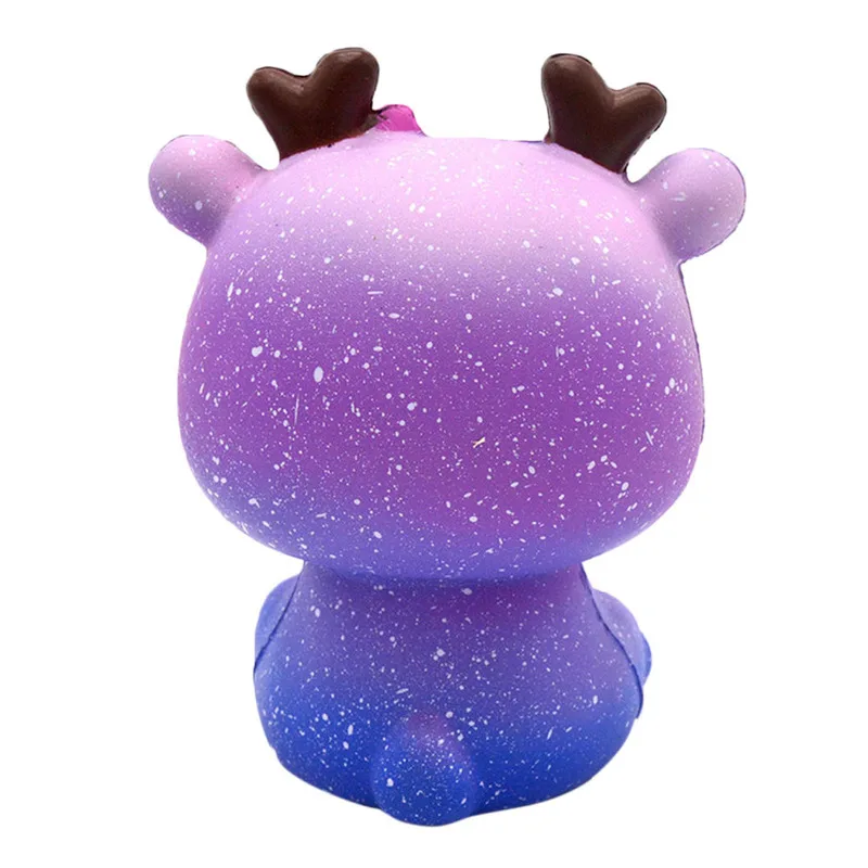 Большой Jumbo милый Kawaii Deer Squishy Squeeze Squishi Squshy игрушка медленное увеличение для