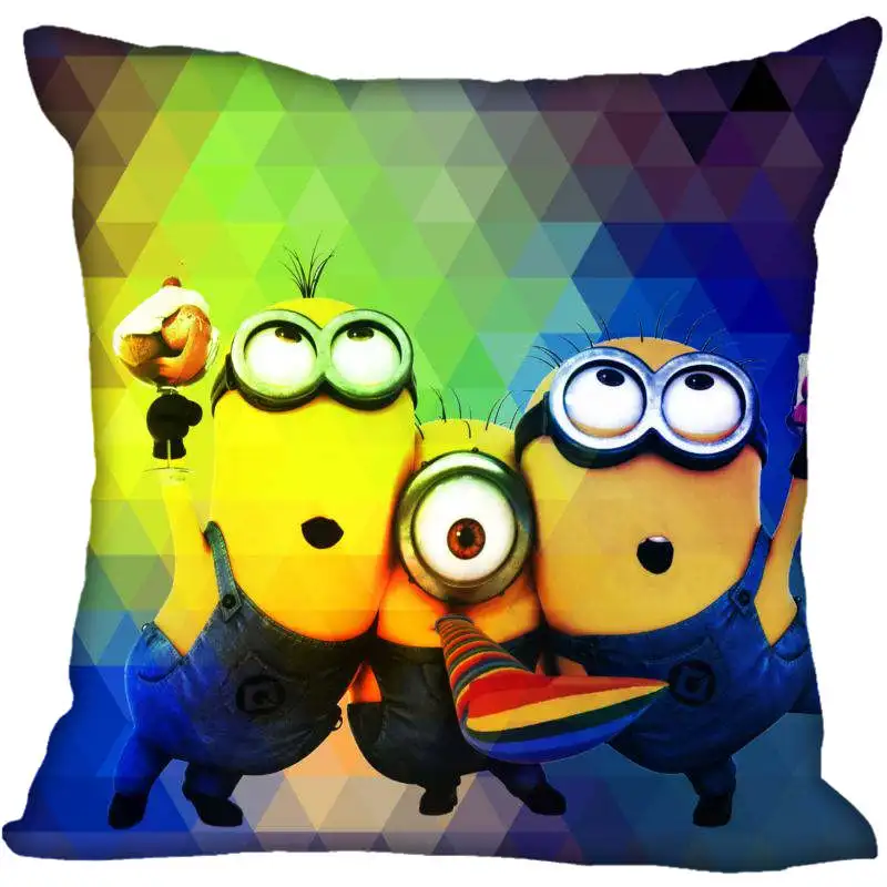 Pillowcase 16 45X45 см, 40X40 см(с одной стороны) чехол для подушки современный домашний декоративный чехол для подушки с миньонами для гостиной - Цвет: Pillowcase 16