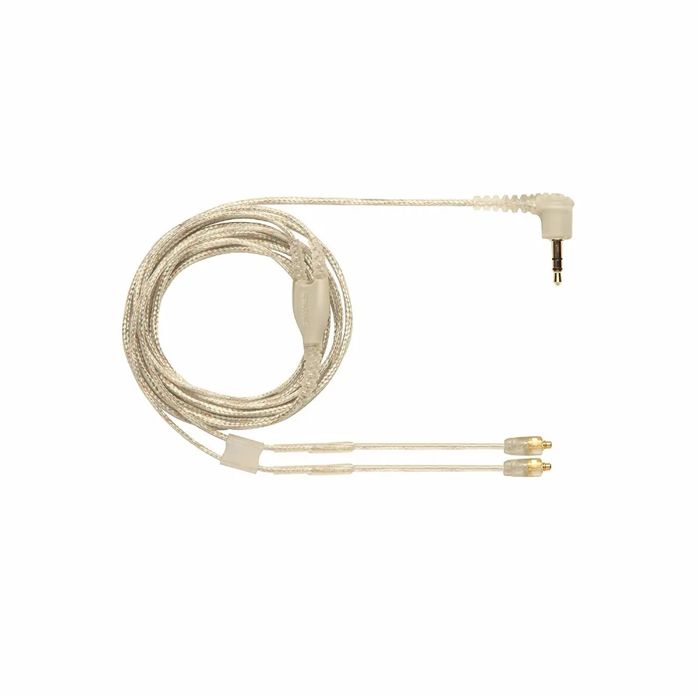 OKCSC MMCX кабель для Shure SE215 535 846 позолоченный провод для наушников гарнитура Черный