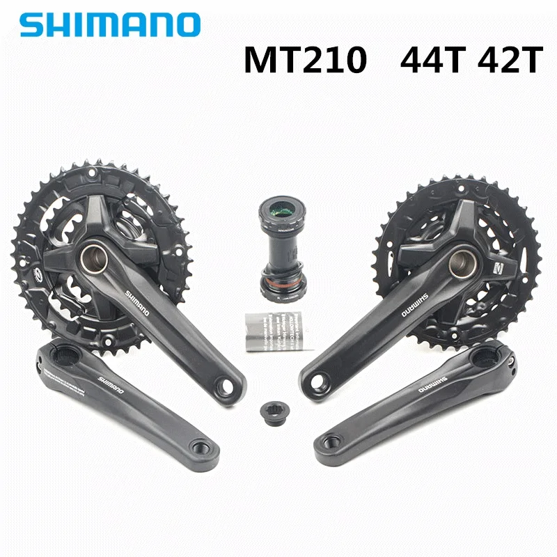 Велосипедная звездочка цепной передачи shimano mt210 22/32/44 T/22 Вт 30 40T 3*9S велосипед