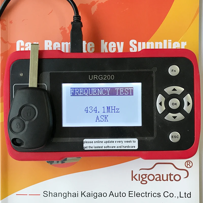 Пульт дистанционного управления 2 кнопки 434 МГц VA6 blade PCF7947 для Renault Clio Modus Twingo Kangoo