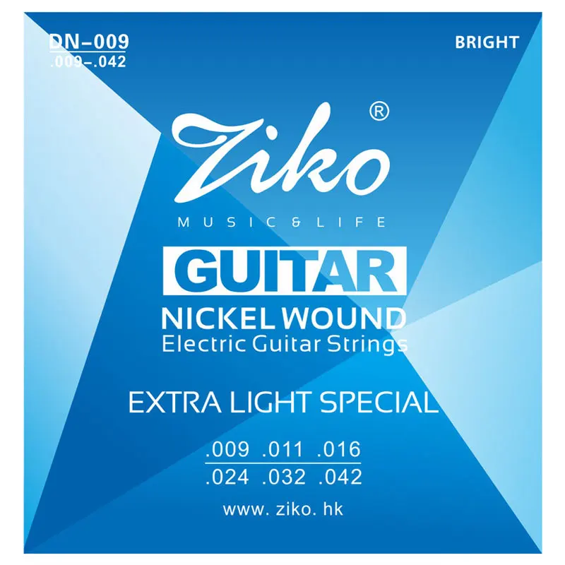 ZIKO guitar strings.009 . 042 электрогитарные струны гитарные части пусть Гитара педаль