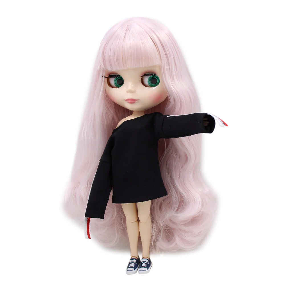 Фабрика blyth кукла BL1327 светильник розовые волосы белая кожа суставное тело 1/6 30 см