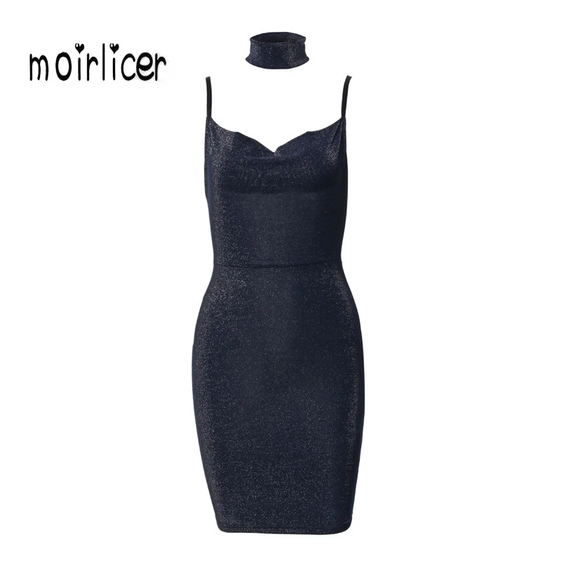 Moirlicer весной и летом сексуальная пакет хип Тонкий Твердые холтер dress harness