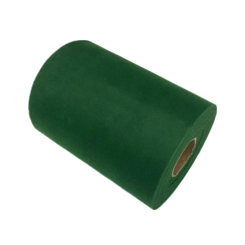 100yard dark green Тюль рулон 15 см 100 ярдов рулон ткани катушки DIY юбка-пачка на праздник упаковка для подарка на день рождения свадьбы ребенка душ стол Декор вечерние сувениры - Цвет: 100yard dark green