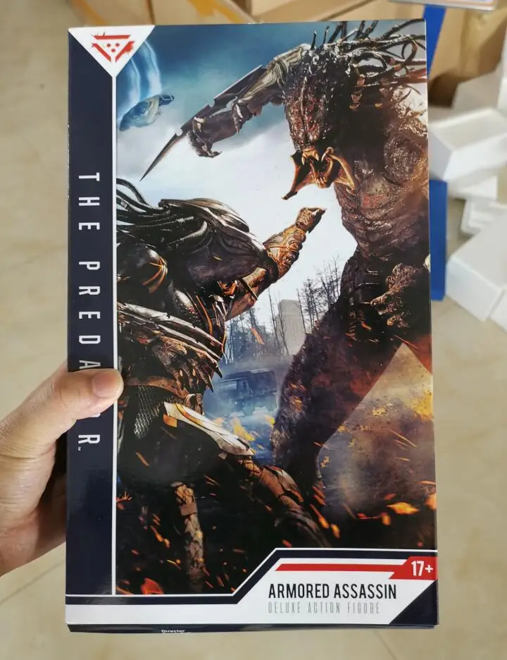 NECA Оригинал Хищник бронированный Убийца ПВХ экшн фигурка Коллекционная модель