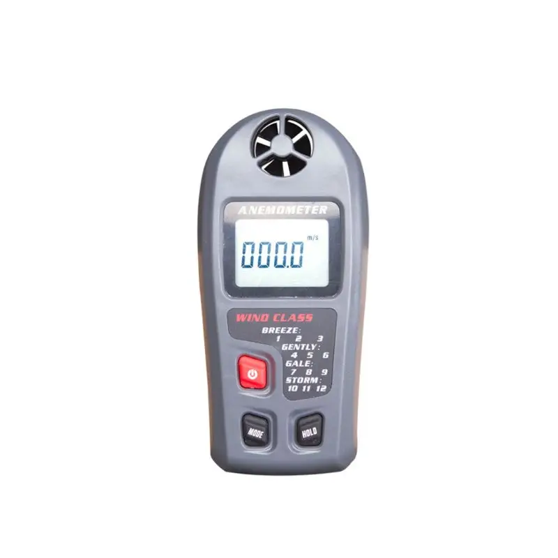 MT-20 переносной ЖК-дисплей цифровой анемометр счетчик Анемометр Windmeter 30 м/с Ручные измерения инструмента