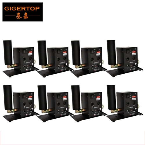 8 Китай TIPTOP одно сопло CANNON Co2 Jet | DMX 512 переключаемый взвешенный пол Применение мощность вкл/выкл 3Pin DMX вход/выход - Цвет: 8