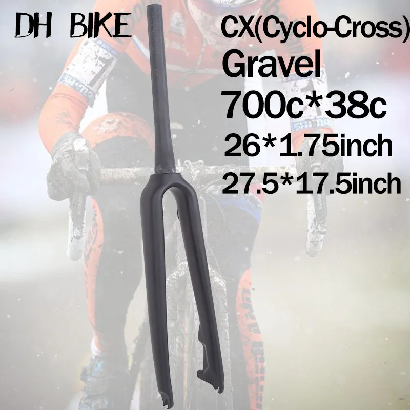 CX Cyclo Cross Gravel UD полностью углеродное волокно велосипед mtb жесткая вилка для путешествий дорожный горный велосипед передний дисковый тормоз части 700c конус