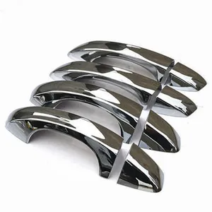 Для Skoda Octavia A7 VW Golf 7 2014 2015 2016 2017 2018 2019 Новинка Хромированная ручка боковой двери автомобиля накладка наклейка аксессуары