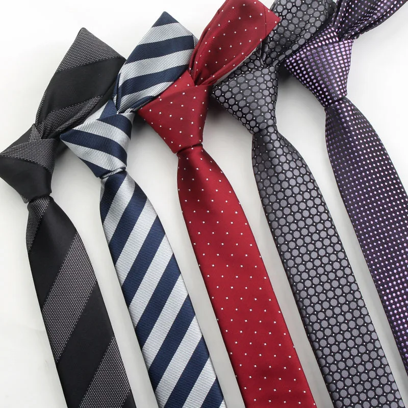 

Men ties necktie Men's vestidos business wedding dot tie Male Dress legame gift gravata England Stripes JACQUARD WOVEN 5cm
