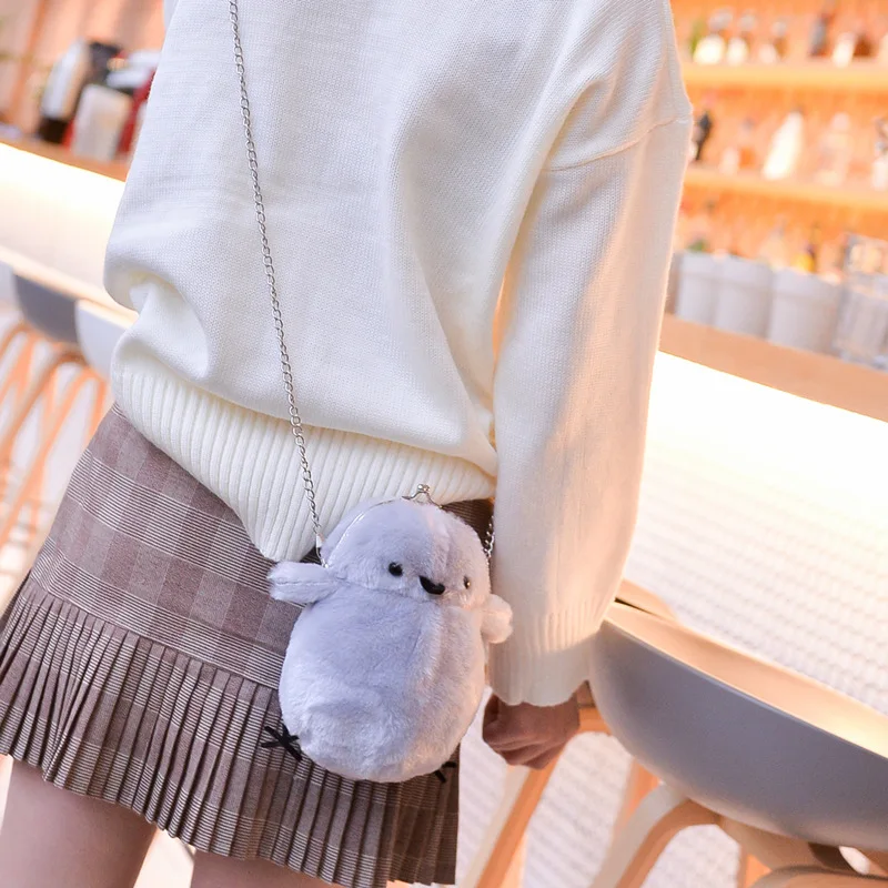 SLPF новый милый плюшевый игрушечный кошелек Детская сумка цыпленок с