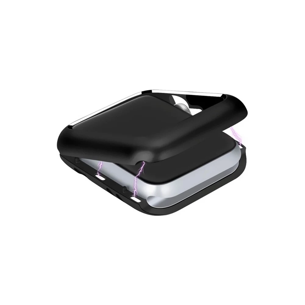 Для i Watch 1/2/3/4 Магнитная адсорбционная металлическая рамка для Apple 38 мм/40 мм/42 мм/44