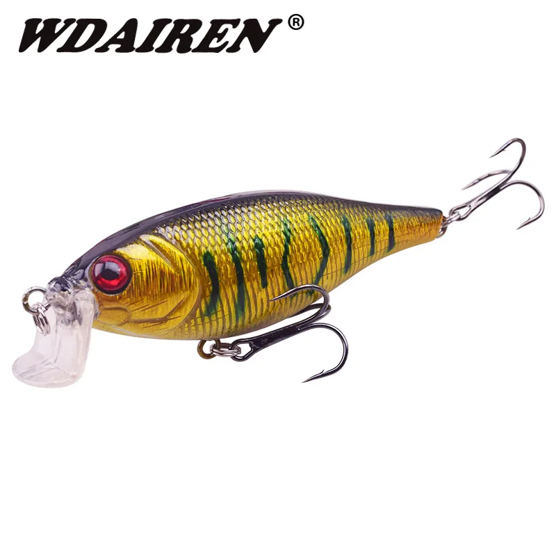 1Pcs Wobbler Fishing Lure Minnows 100mm 14.5g Crankbait Peche Bass Trolling Artificial Bait Pike Carp lures Pesca Fishing tackle