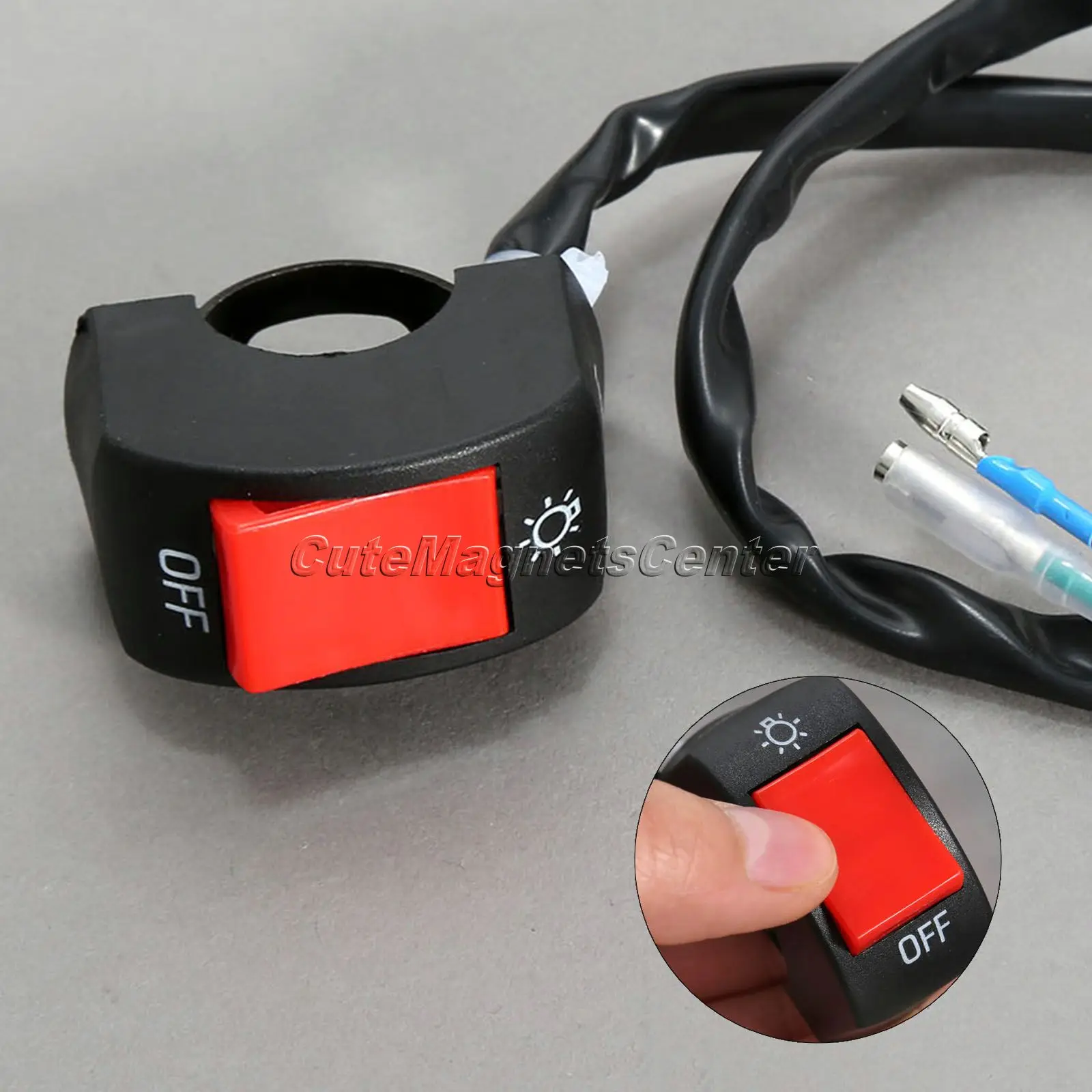 Переключатель ВКЛ/ВЫКЛ для мотоцикла 12 В 22 мм|switch|switch switchswitch on |