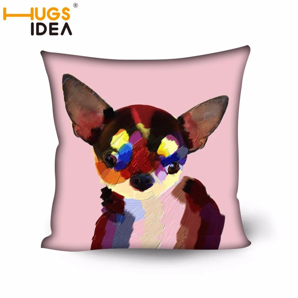 HUGSIDEA наволочка для подушки милая собака обычная декоративная домашней в виде