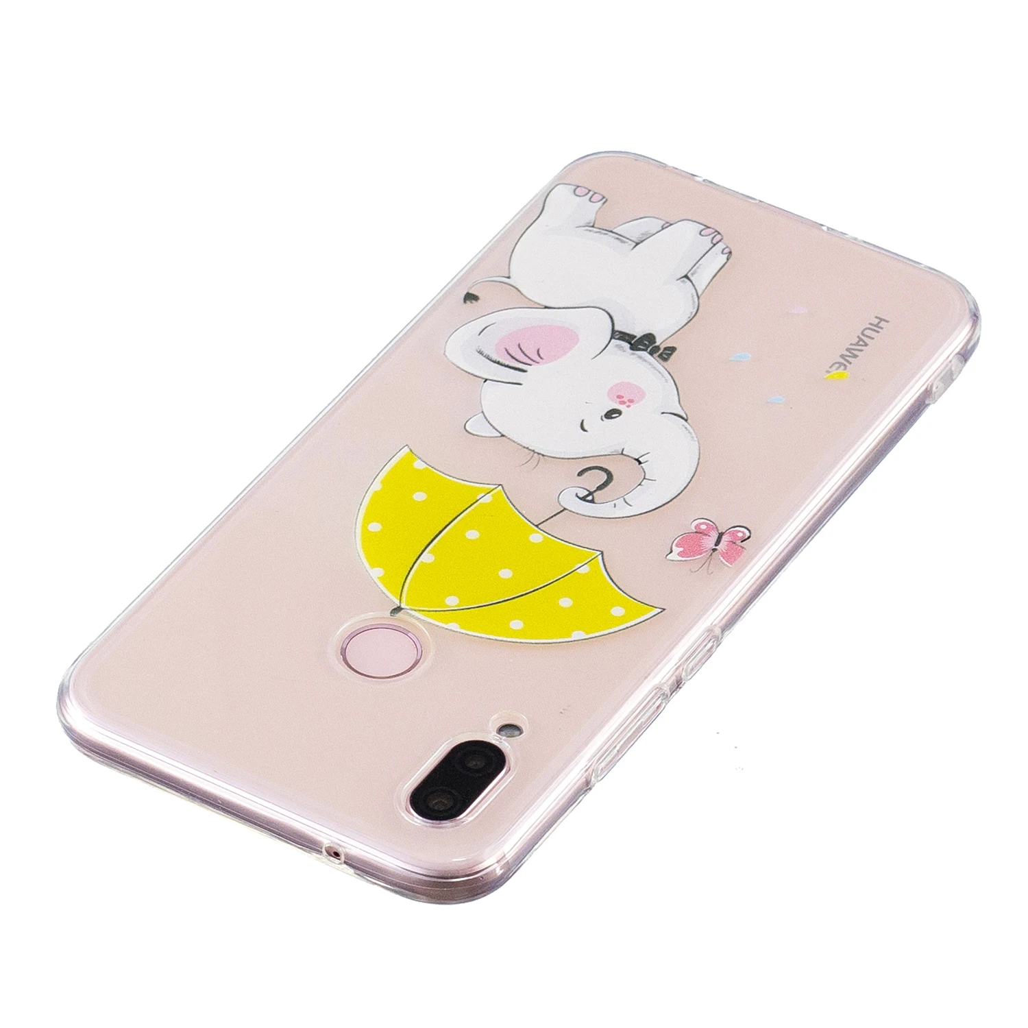 Dulcii Coque для huawei P20 Lite мультфильм милые животные чехол телефона узор мягкий TPU p20 |