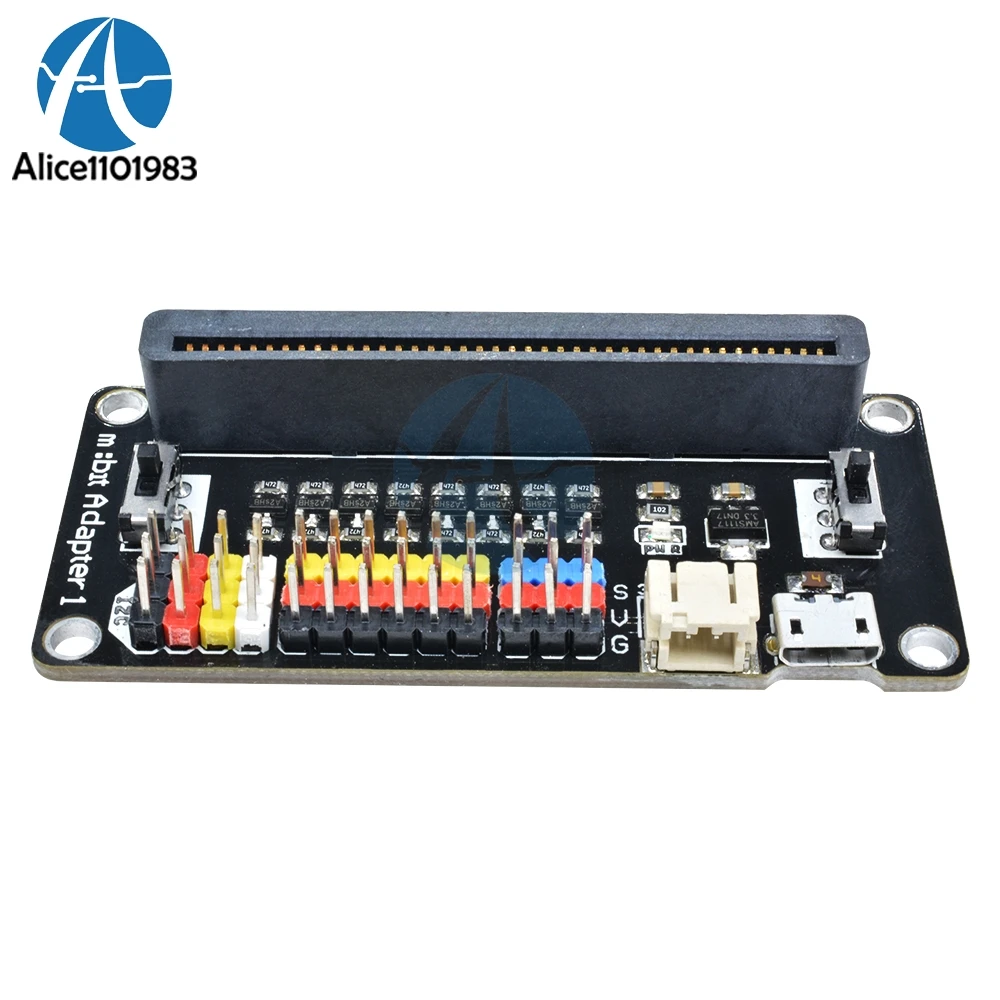 Плата расширения модуля микробитного датчика 3 5 в Конвертация I2C для BBC Micro:bit