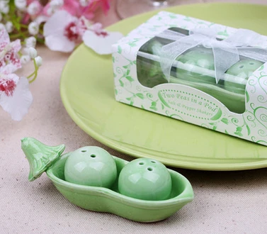 100 компл./Лот шейкер для соли и перца свадебные сувениры подарки фотографий