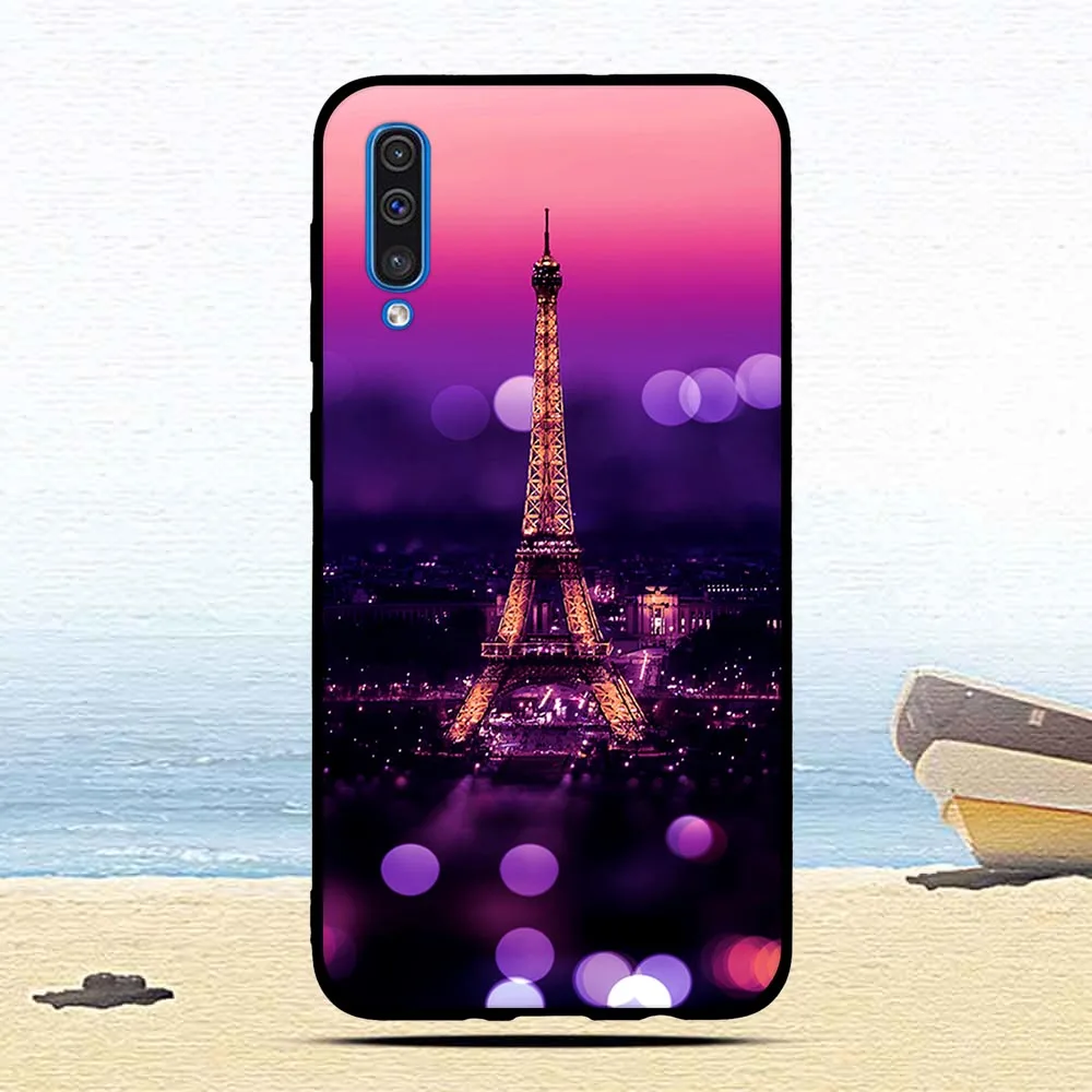 Чехол для samsung Galaxy A50, модный защитный чехол с мультяшным животным, роскошный ТПУ чехол s, чехлы для мобильных телефонов