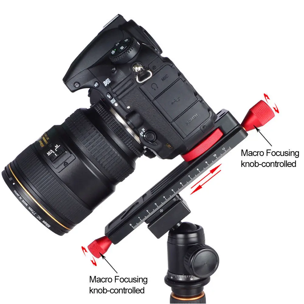 Направляющая для макросъемки из алюминиевого сплава 160 мм|tripod head|macro focusingmacro focusing