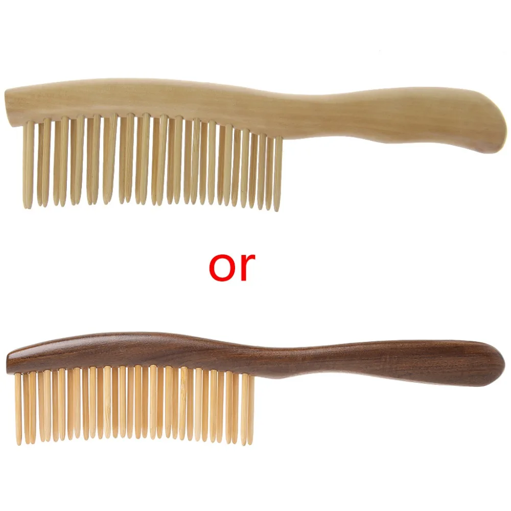 Гребень для волос из натурального сандалового дерева деревянная расческа ручной