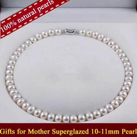 Жемчужное колье с натуральным жемчугом ожерелье из пресноводного жемчуга