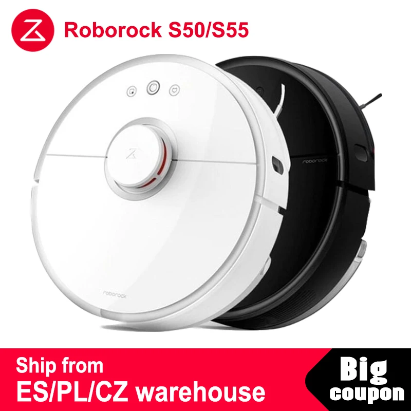 Робот-пылесос Xiaomi Roborock S50 S55 2 автоматический пылесос для уборки пыли