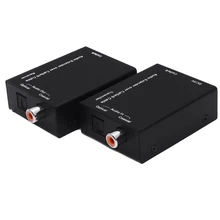 Active Digital audio extender Digital coaxial Spdif toslink audio extender by cat6/5e up to 300M