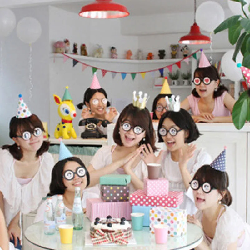 11 шт./компл. милые шляпы для вечеринки колпак дня рождения праздника фотосессии |